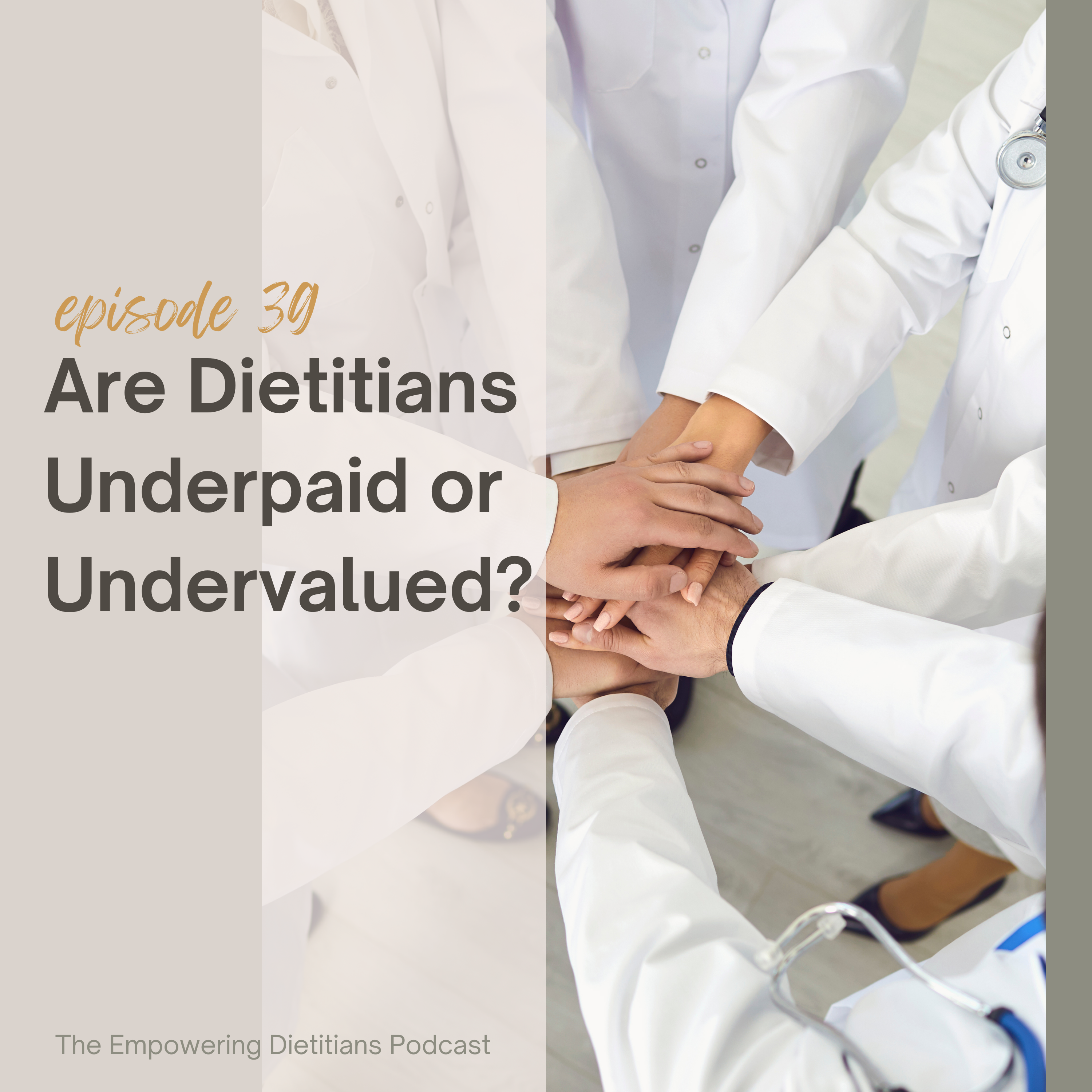 are dietitians underpaid undervalued or both?
