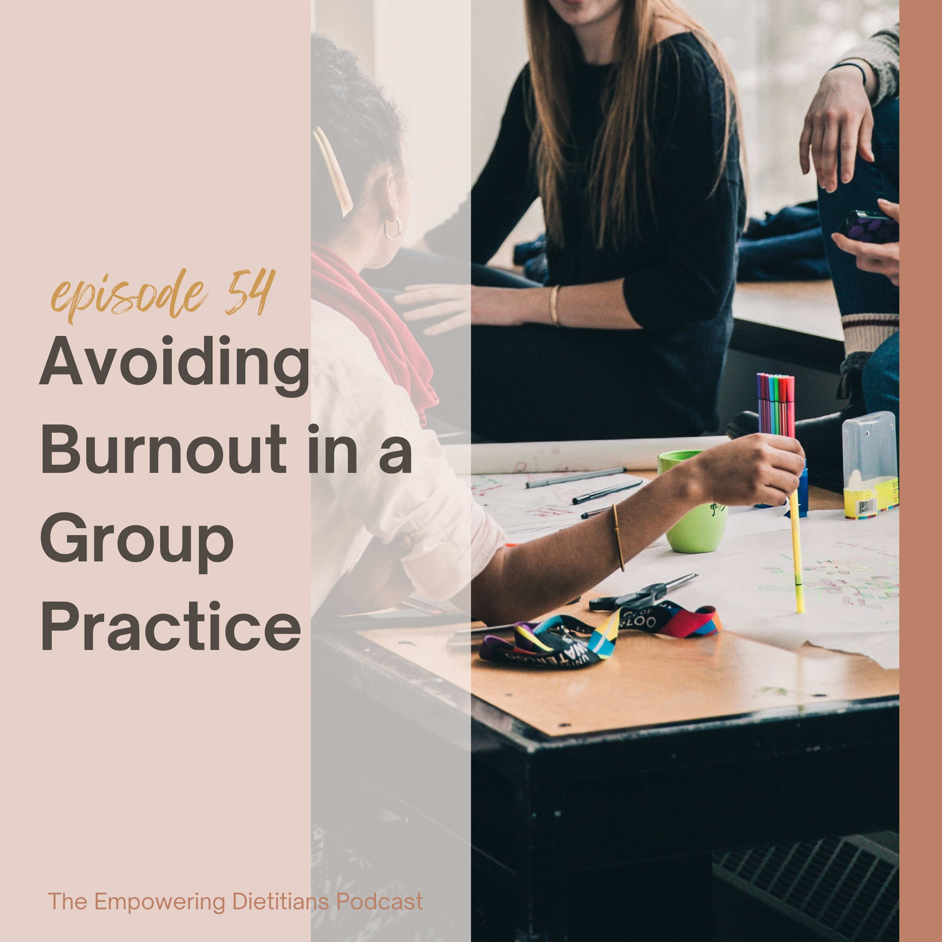 avoiding dietitian burnout in a group practice