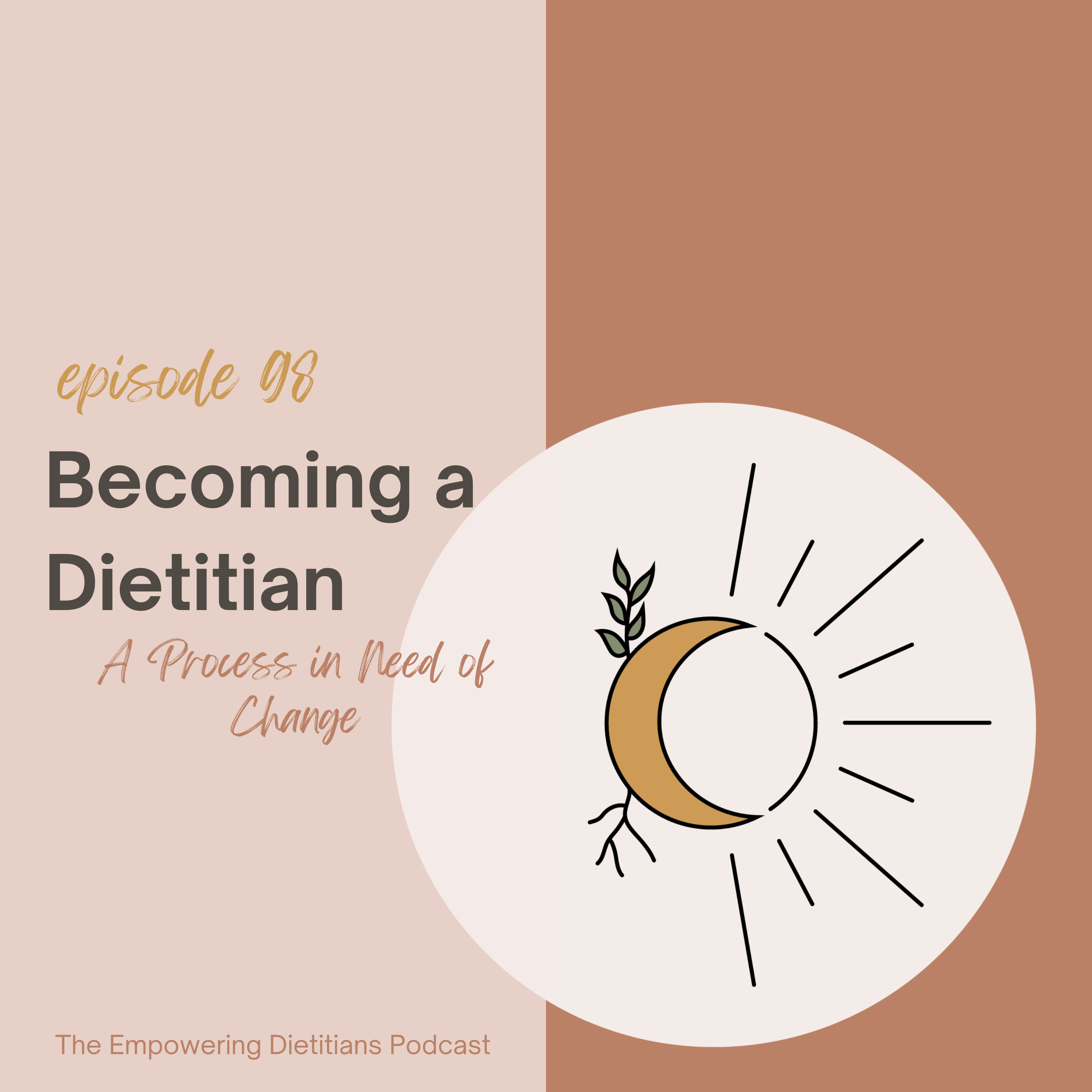 becoming a dietitian - a process in need of chang