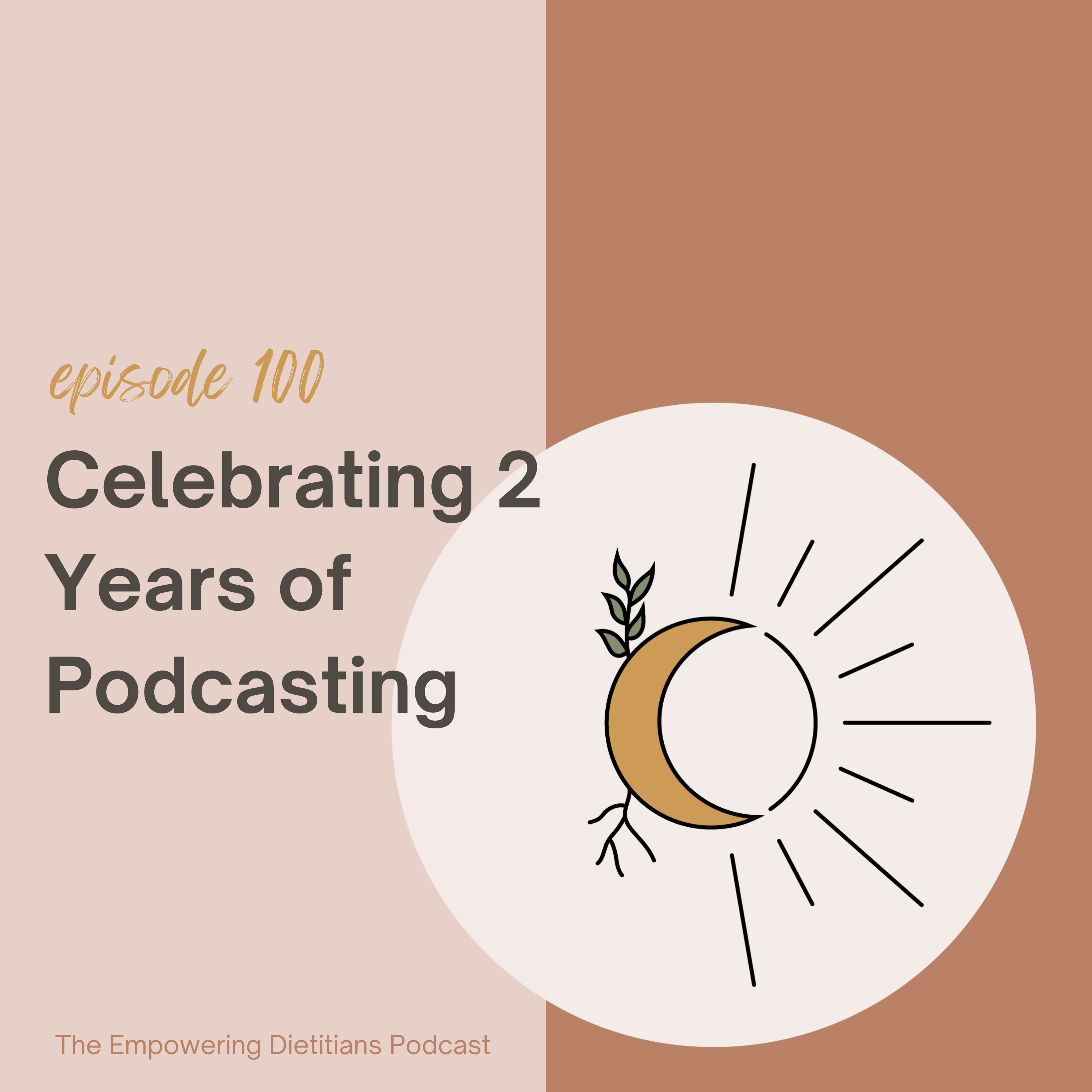 celebrating 2 years of podcasting
