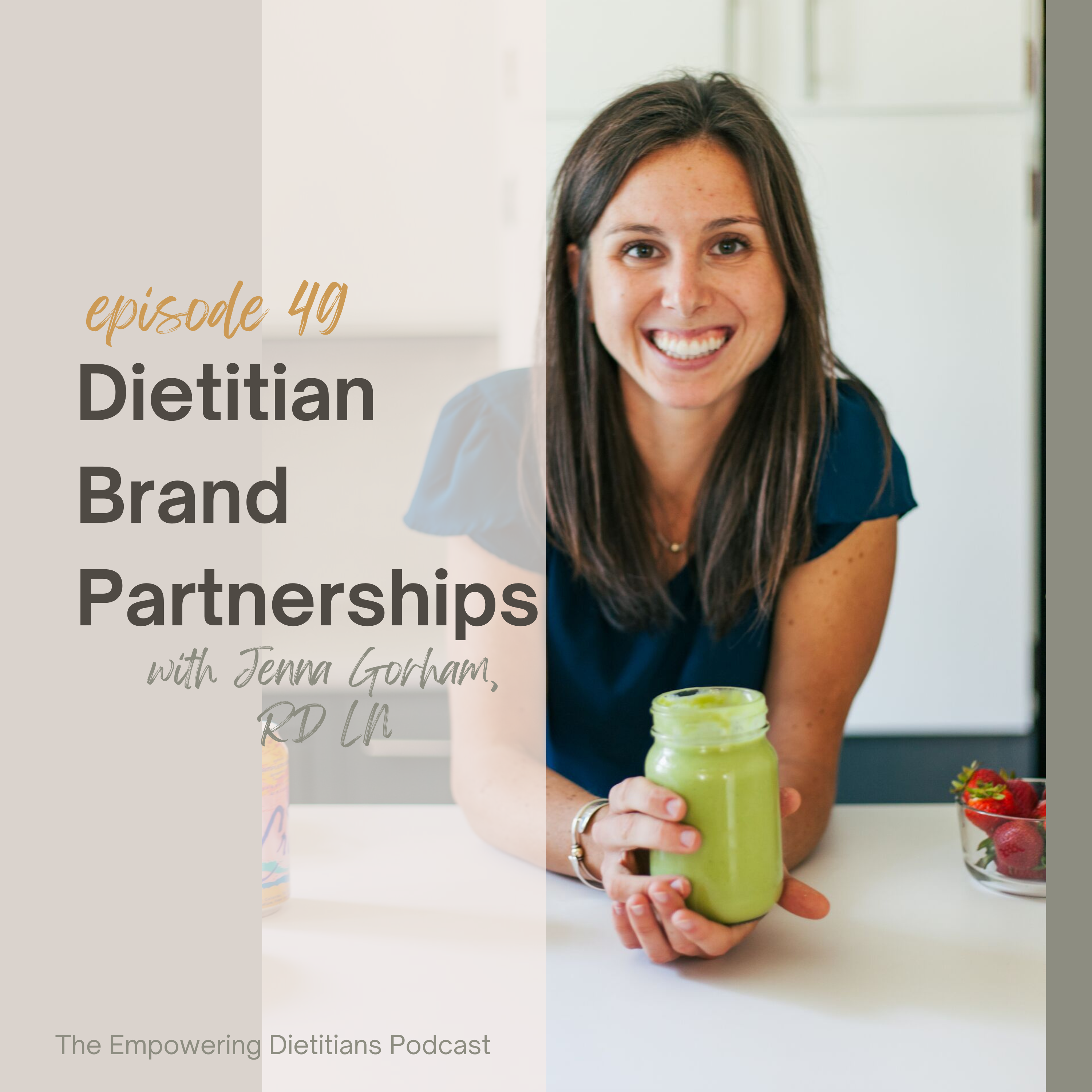 dietitian brand partnerships with jenna gorham