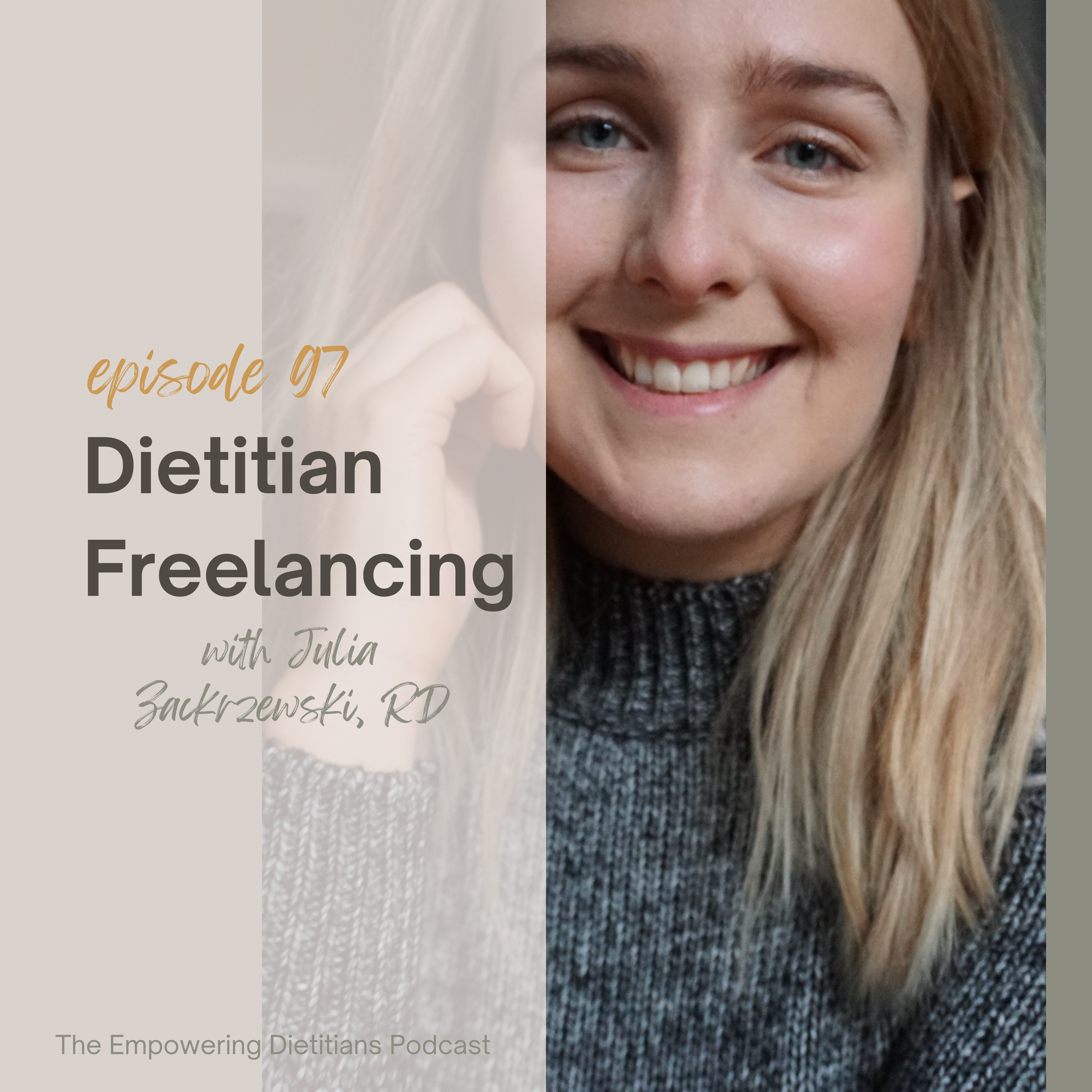dietitian freelancing with julia zakrzewski