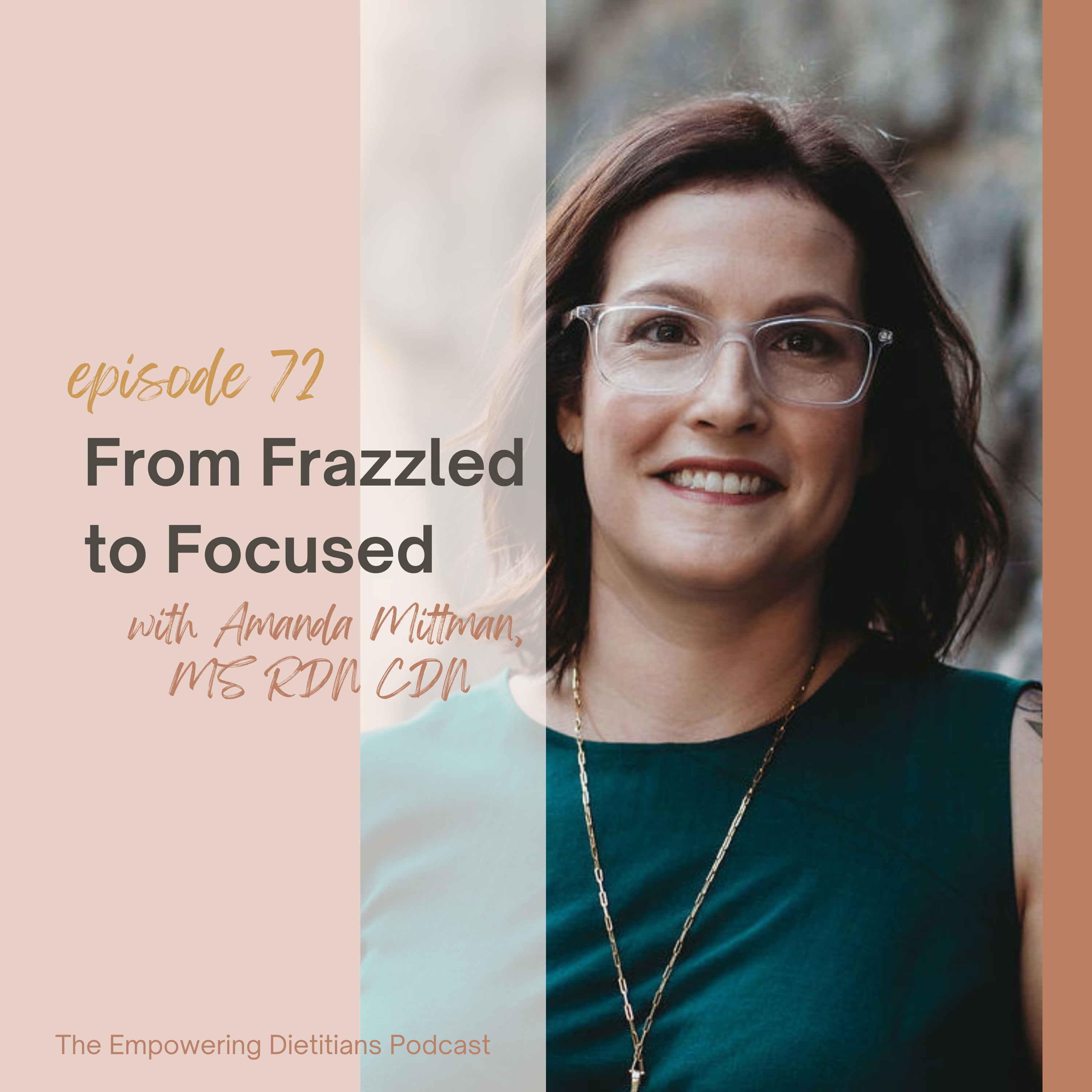 from frazzled to focused with amanda mittman