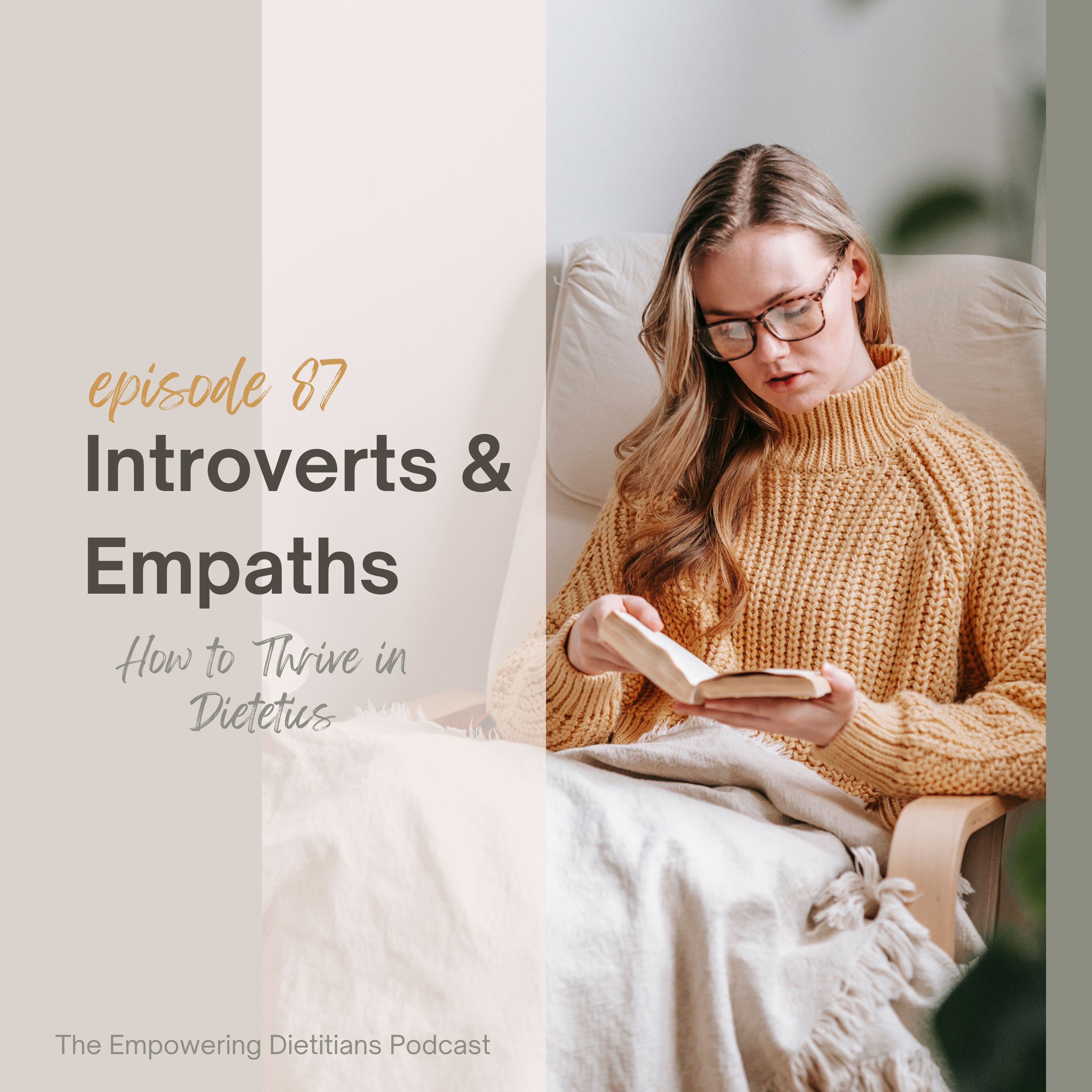 introverts and empaths - how to thrive in dietetics
