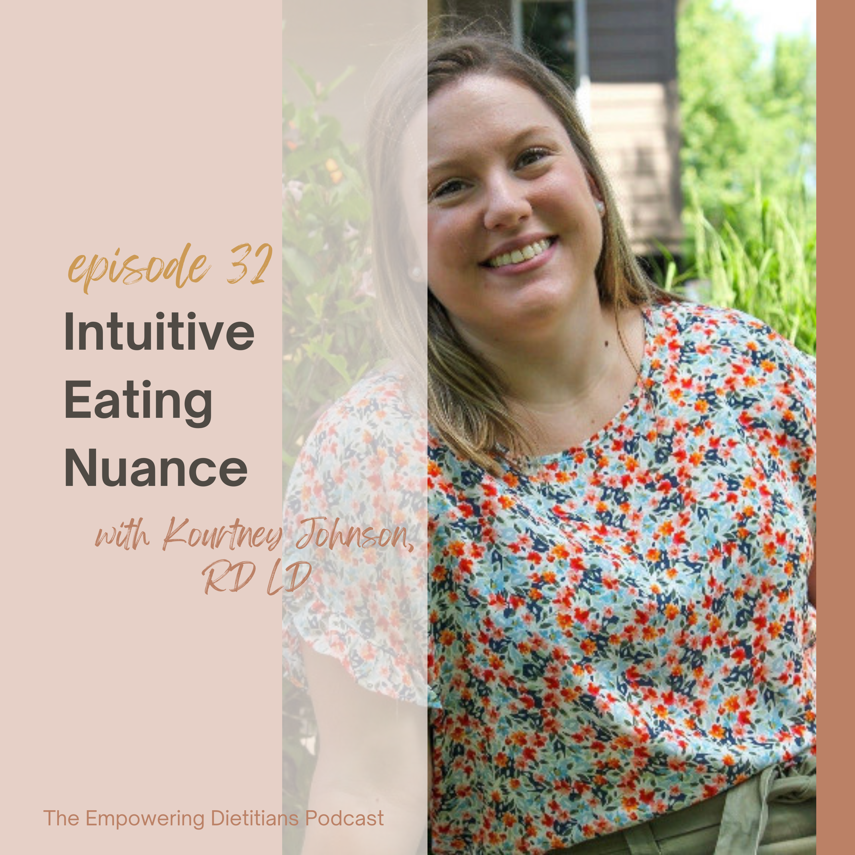 intuitive eating nuance with kourtney johnson