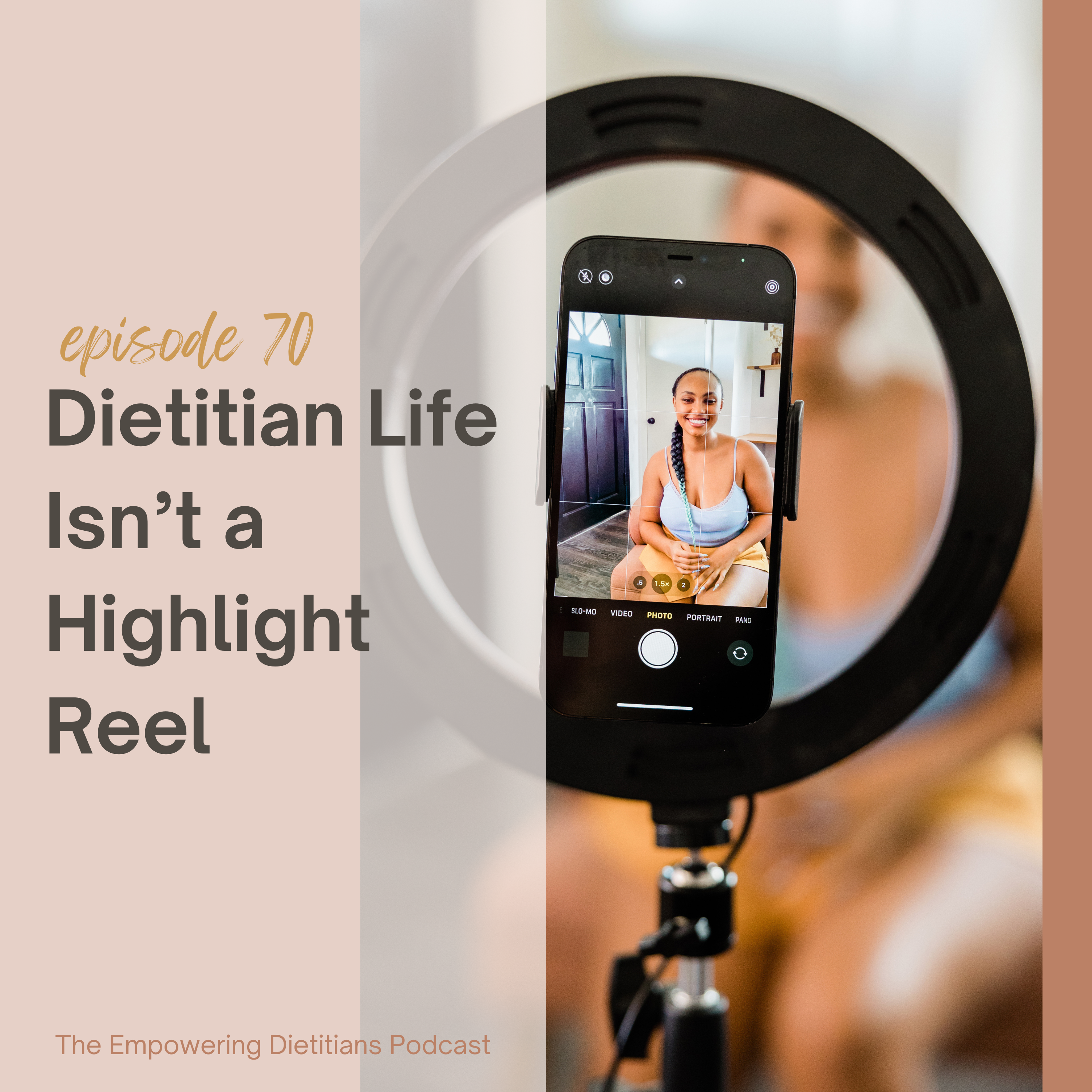 life as a dietitian isn't a highlight reel
