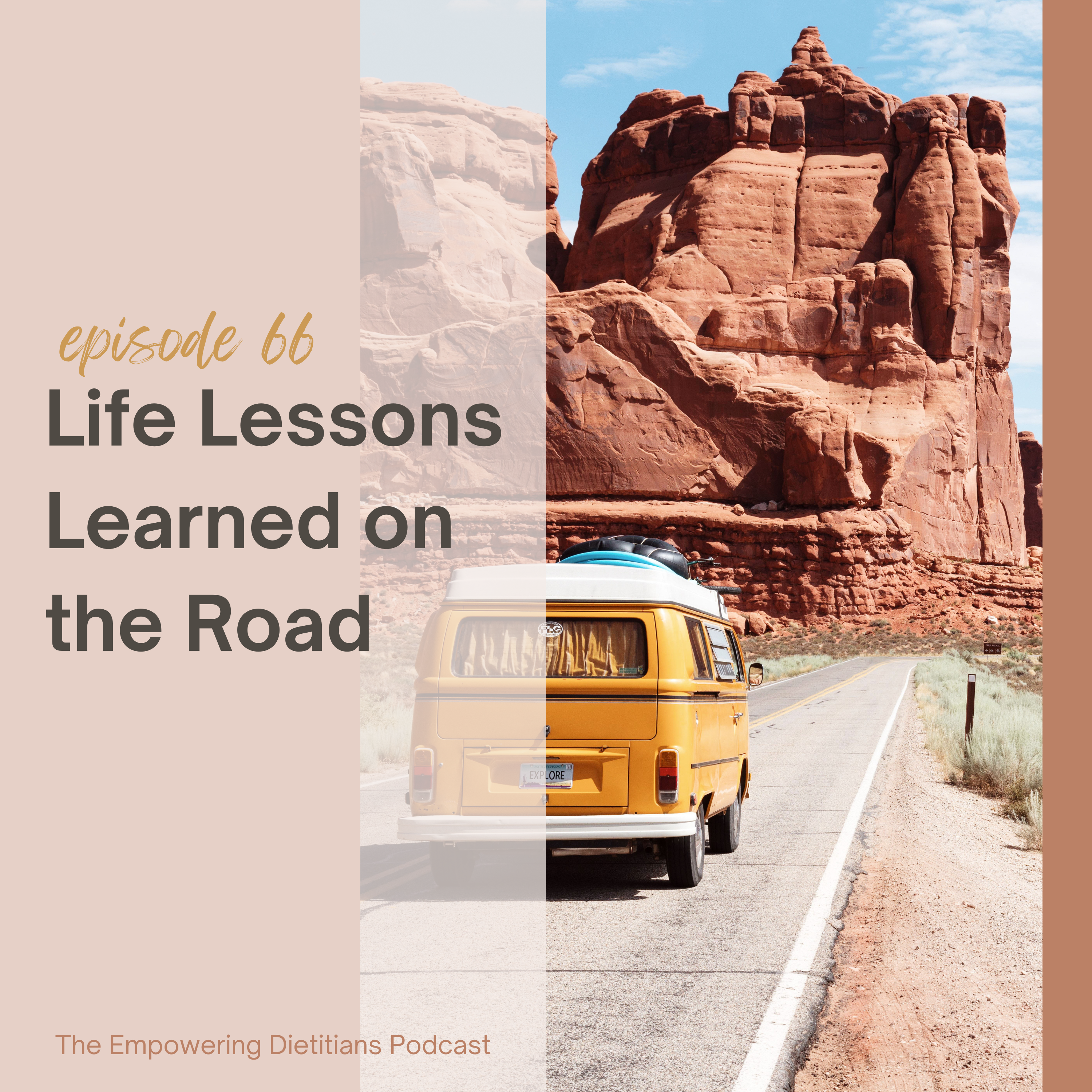 life lessons learned on the road
