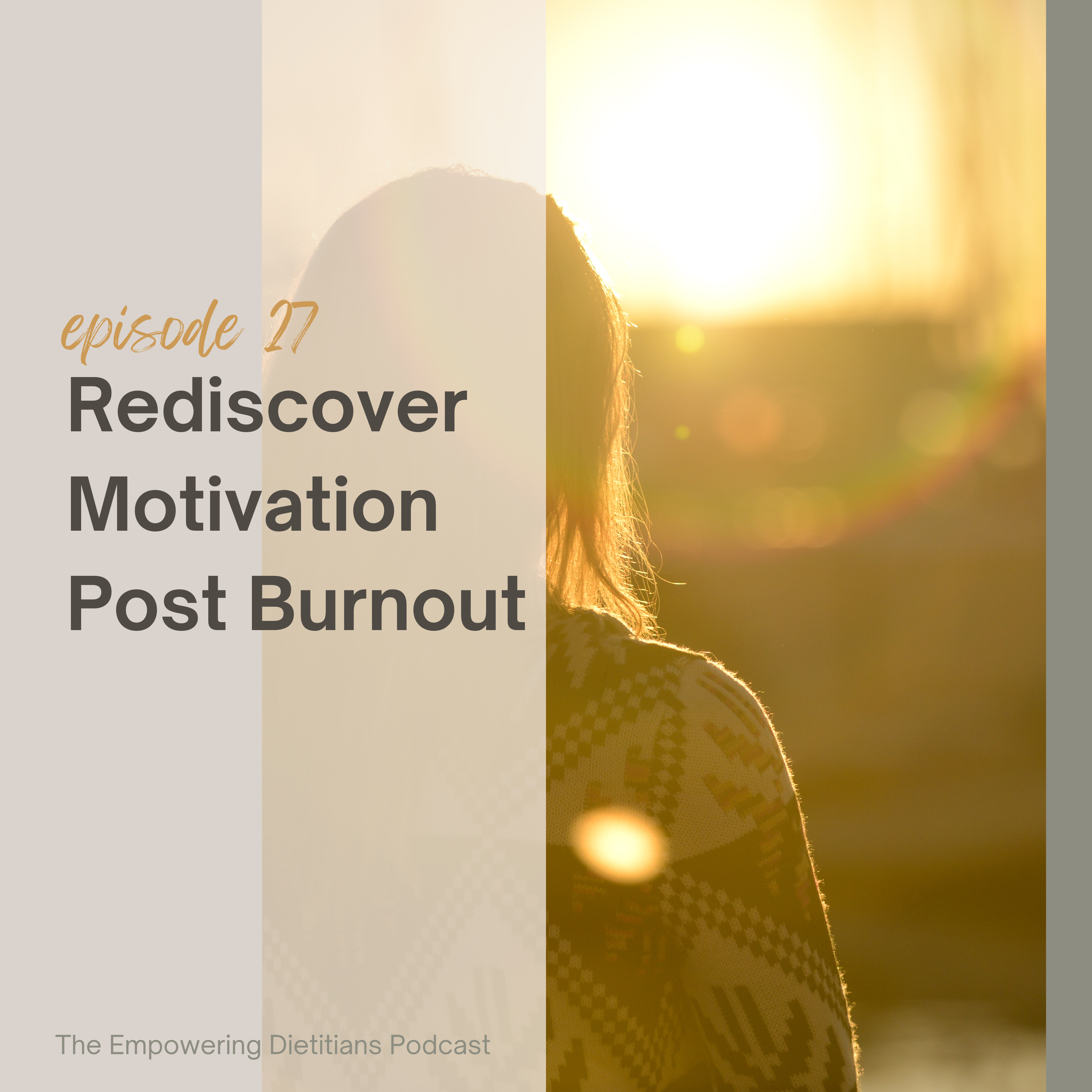 rediscover motivation post burnout